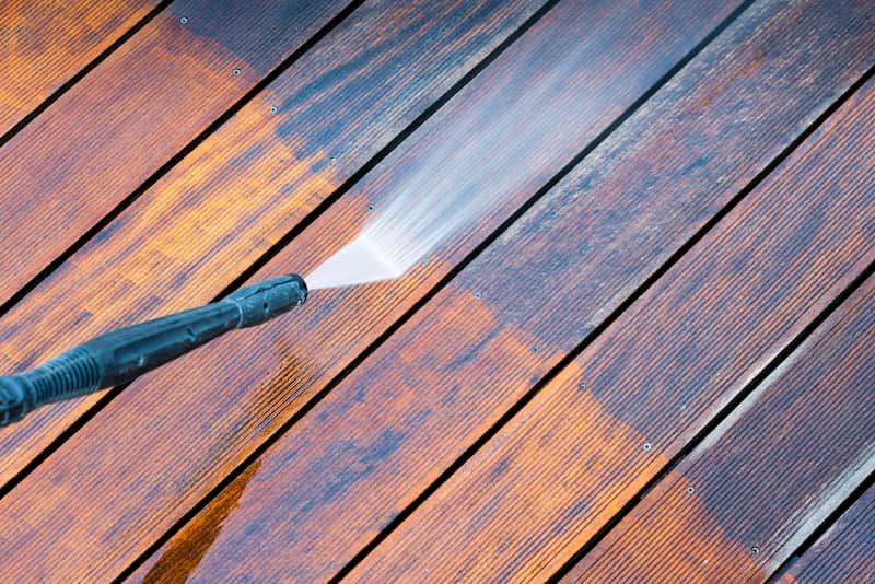 Wood cleaning