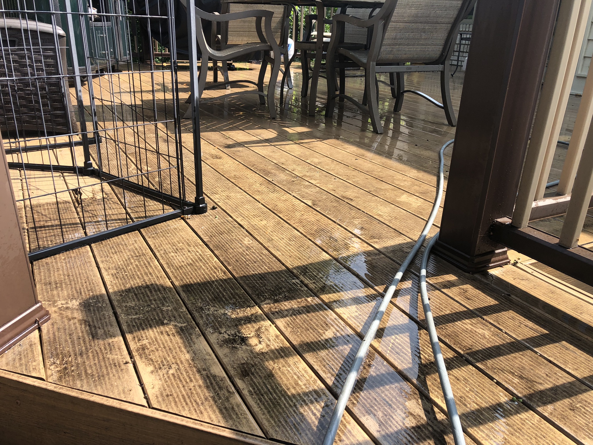 Composite Deck cleaning in Centerville, OH