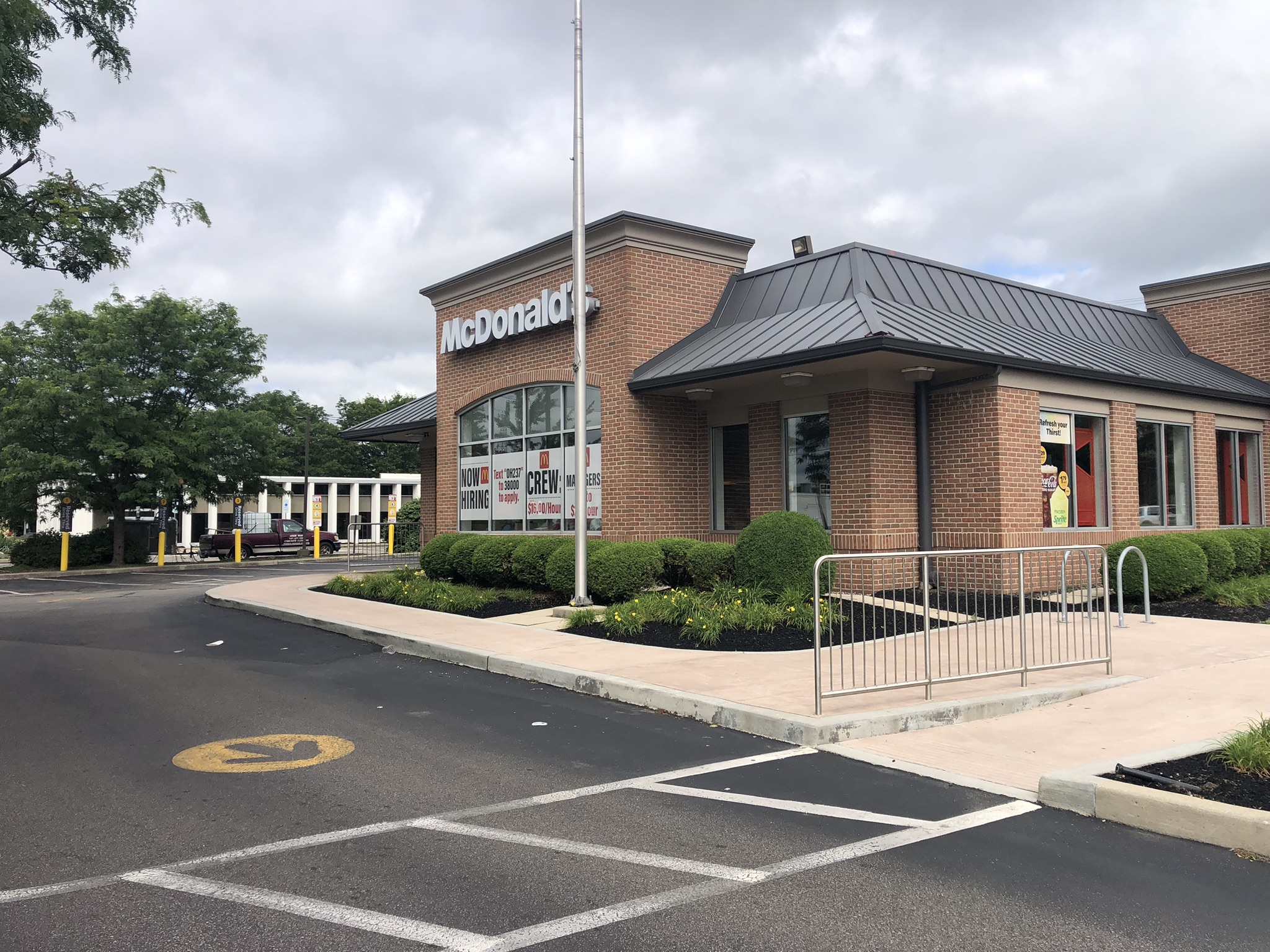 Pressure Washing for a McDonald's in West Carrollton, OH