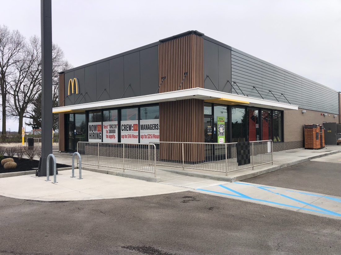 Pressure Washing McDonald's in Springboro, OH