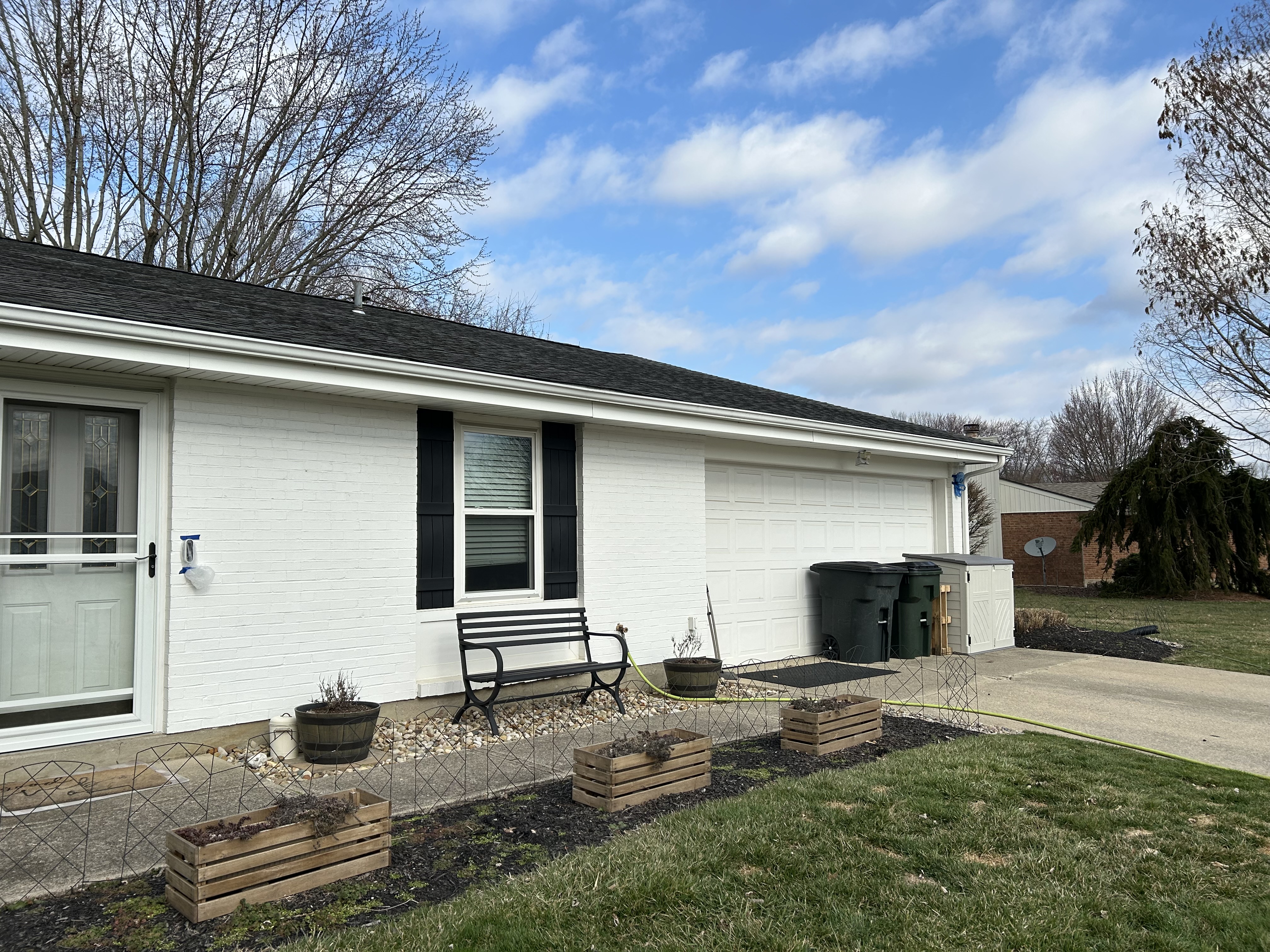 Residential house wash in Springboro Ohio