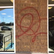 Store Front Graffiti Removal in Xenia, OH