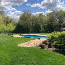 Pool deck cleaning