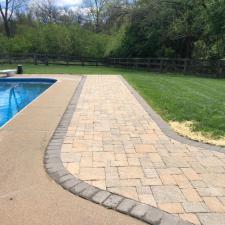 Pool deck cleaning